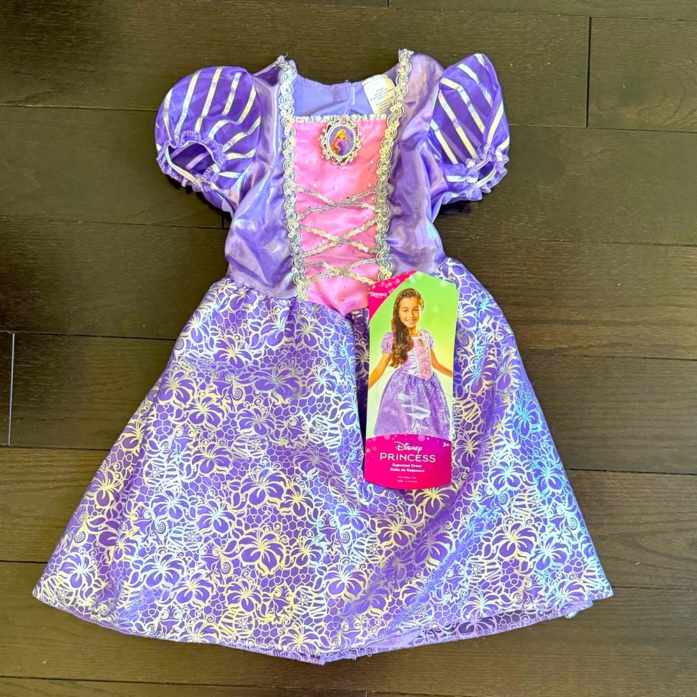 Disney Princess Kids Costume in Purple and Pink